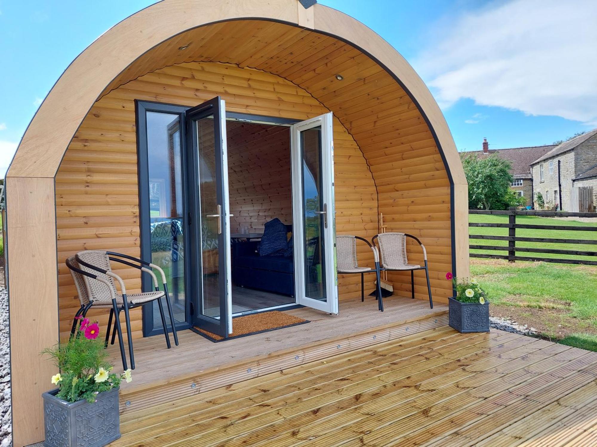 High Whashton Springs Glamping Pod, Richmond Yorks Leilighet Eksteriør bilde
